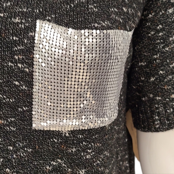 New with Tags Nine West Vintage American Jeans Sliver Pocket Sweater size Small - Picture 4 of 8